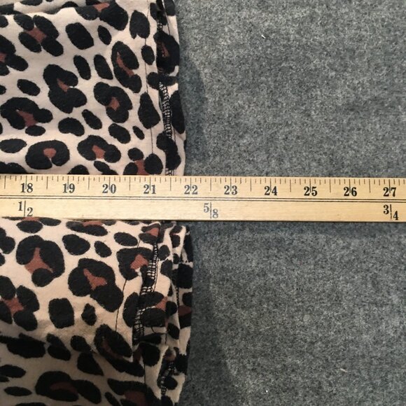 Skirt Flannel Girls 4 Maxi Leopard Print Ruffle Tiered Cotton Mom and Pop's Kids - Picture 9 of 9